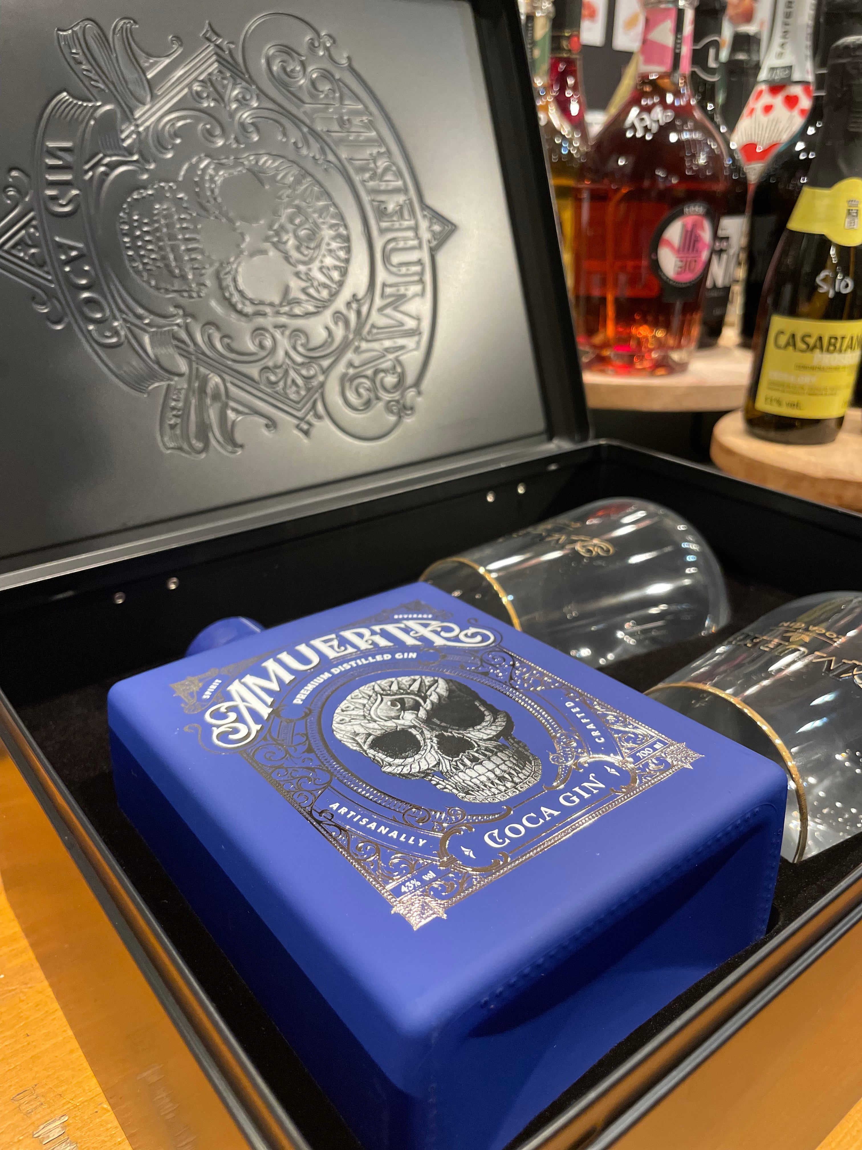 Amuerte Coca Gin – Luxury Giftbox (Blue Edition)