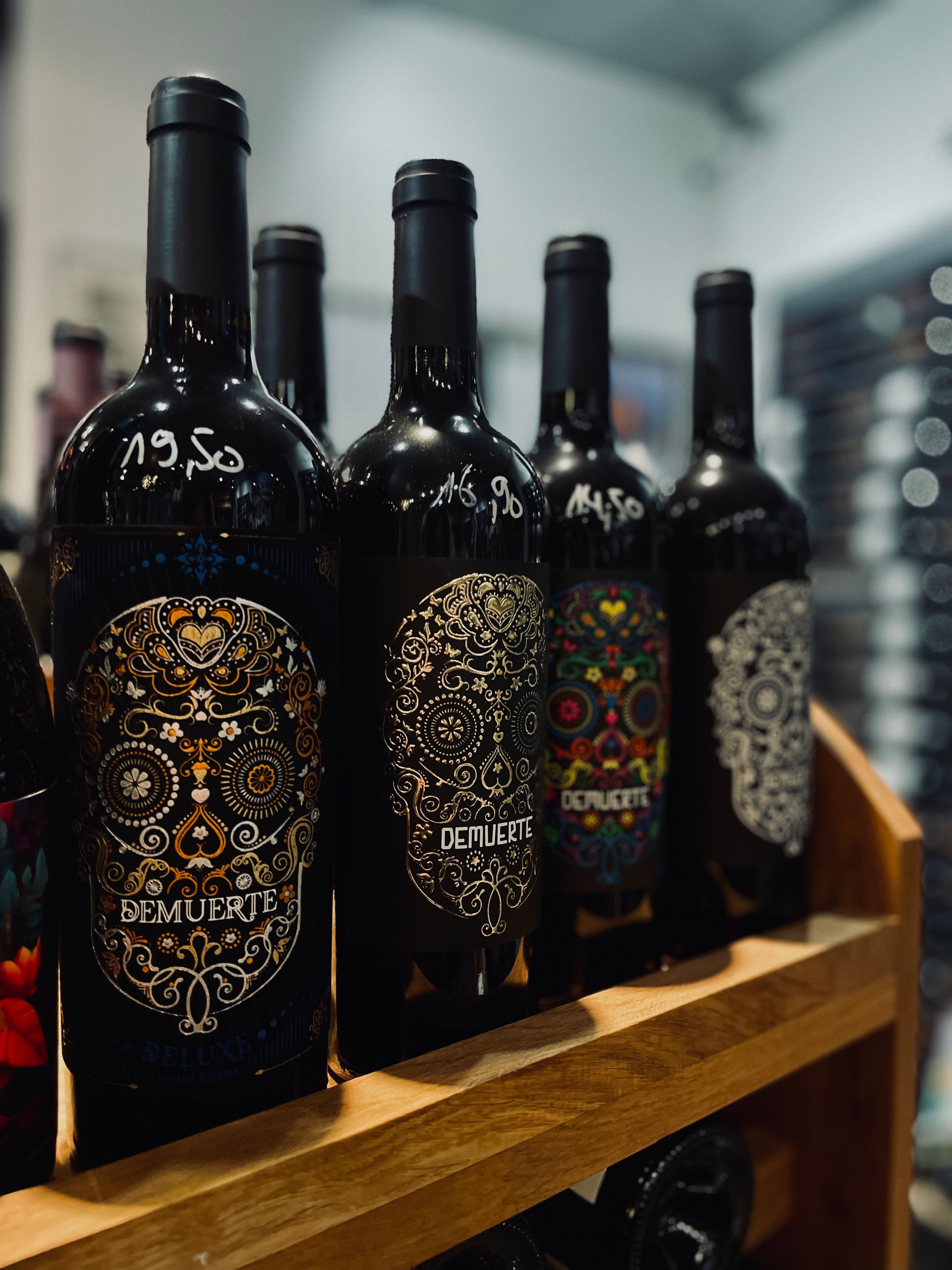 Demuerte – Spanish Skull Collection - rode Wijn