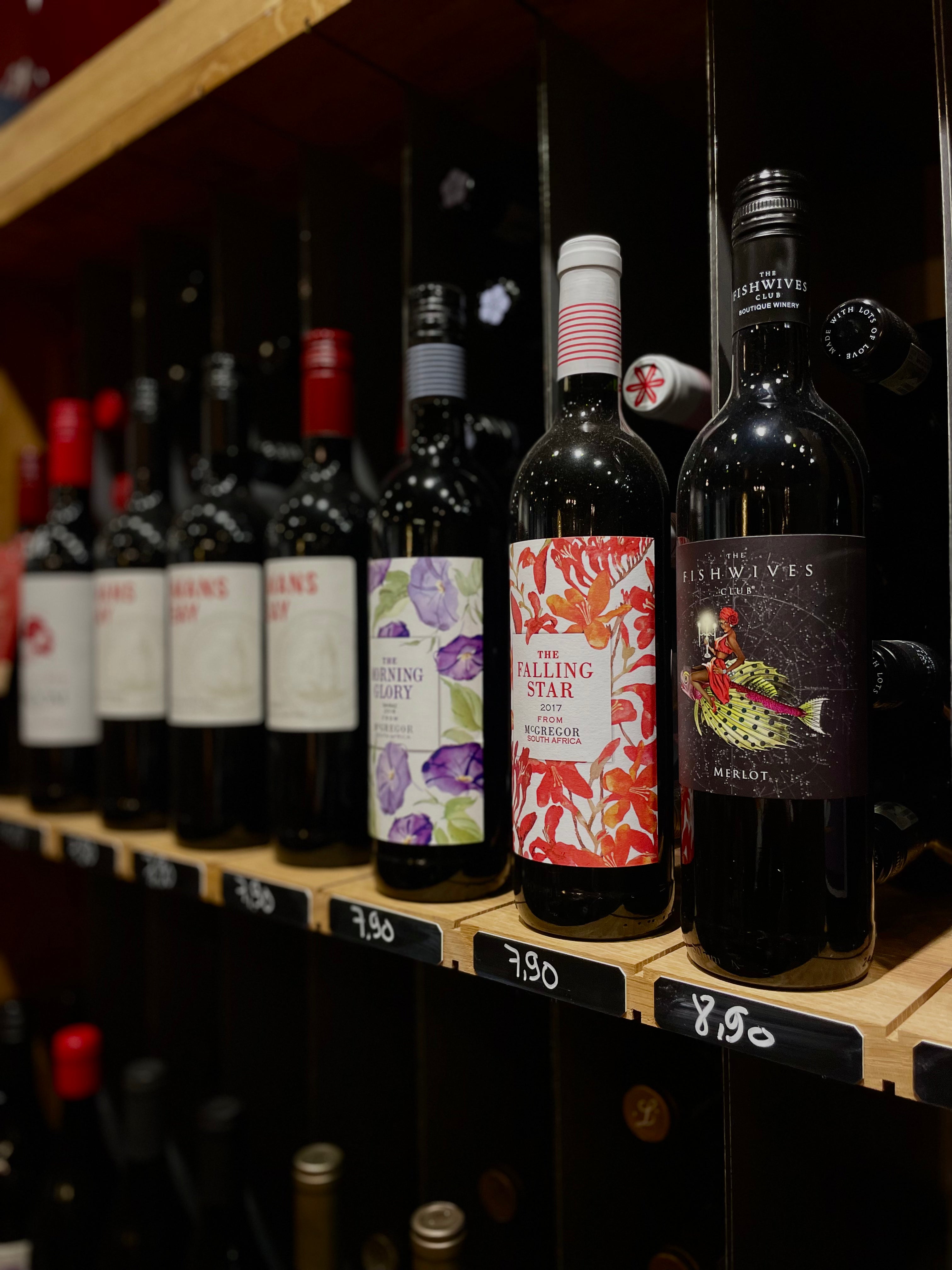 Falling Star & Fishwives Club - rode Wijn