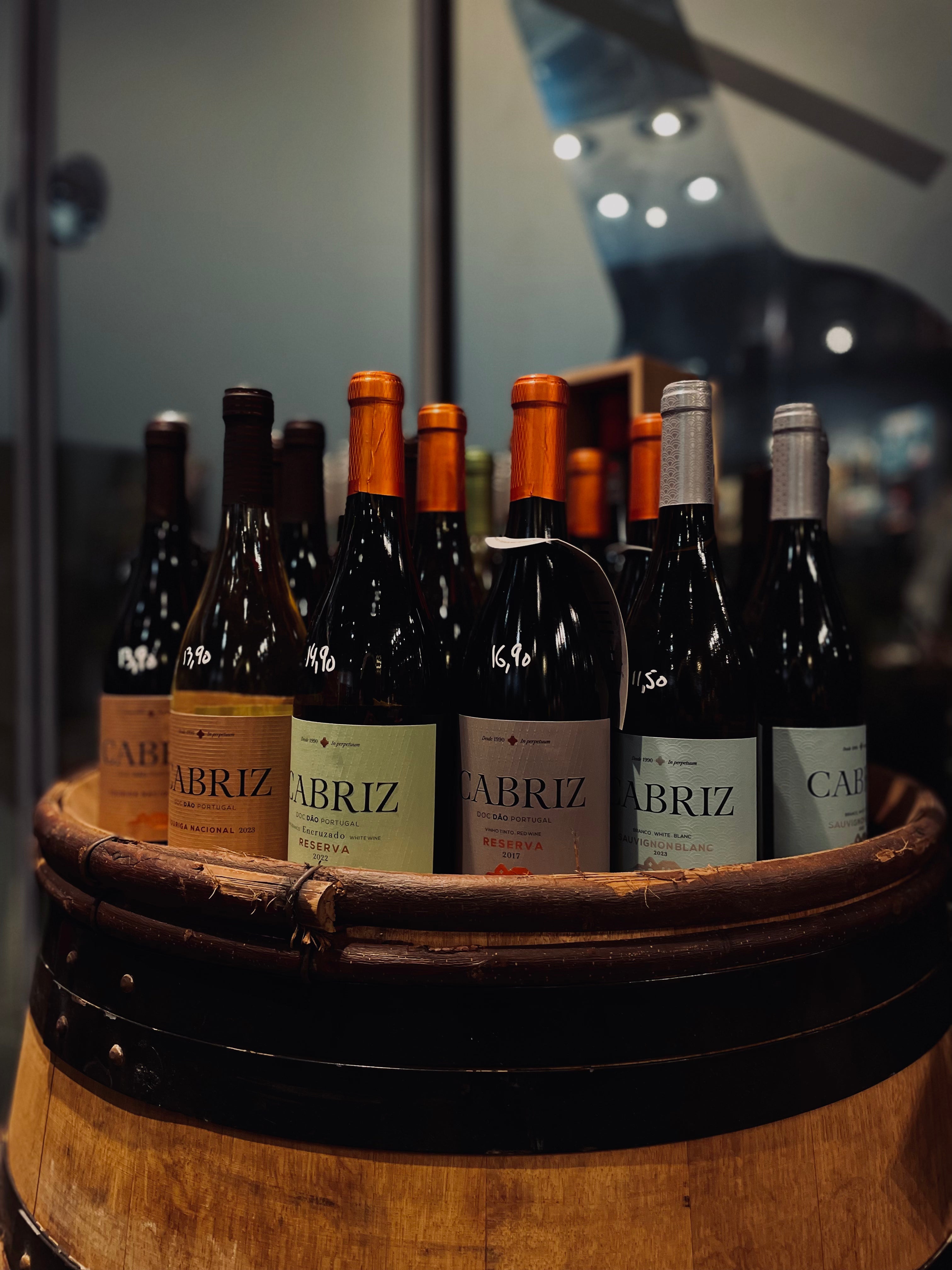 Cabriz rode en witte Wijn