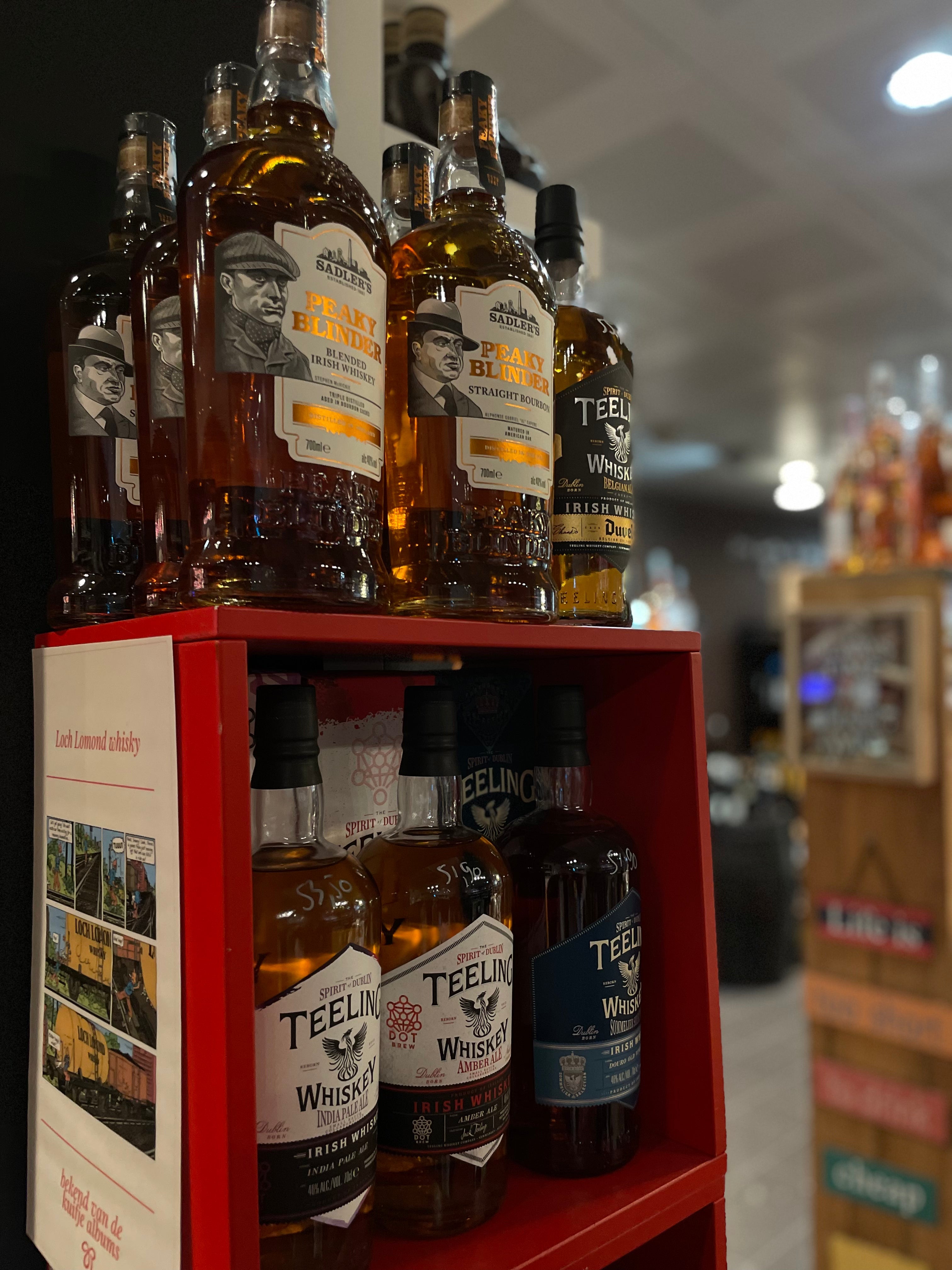 Peaky Blinder en Teeling Whiskey