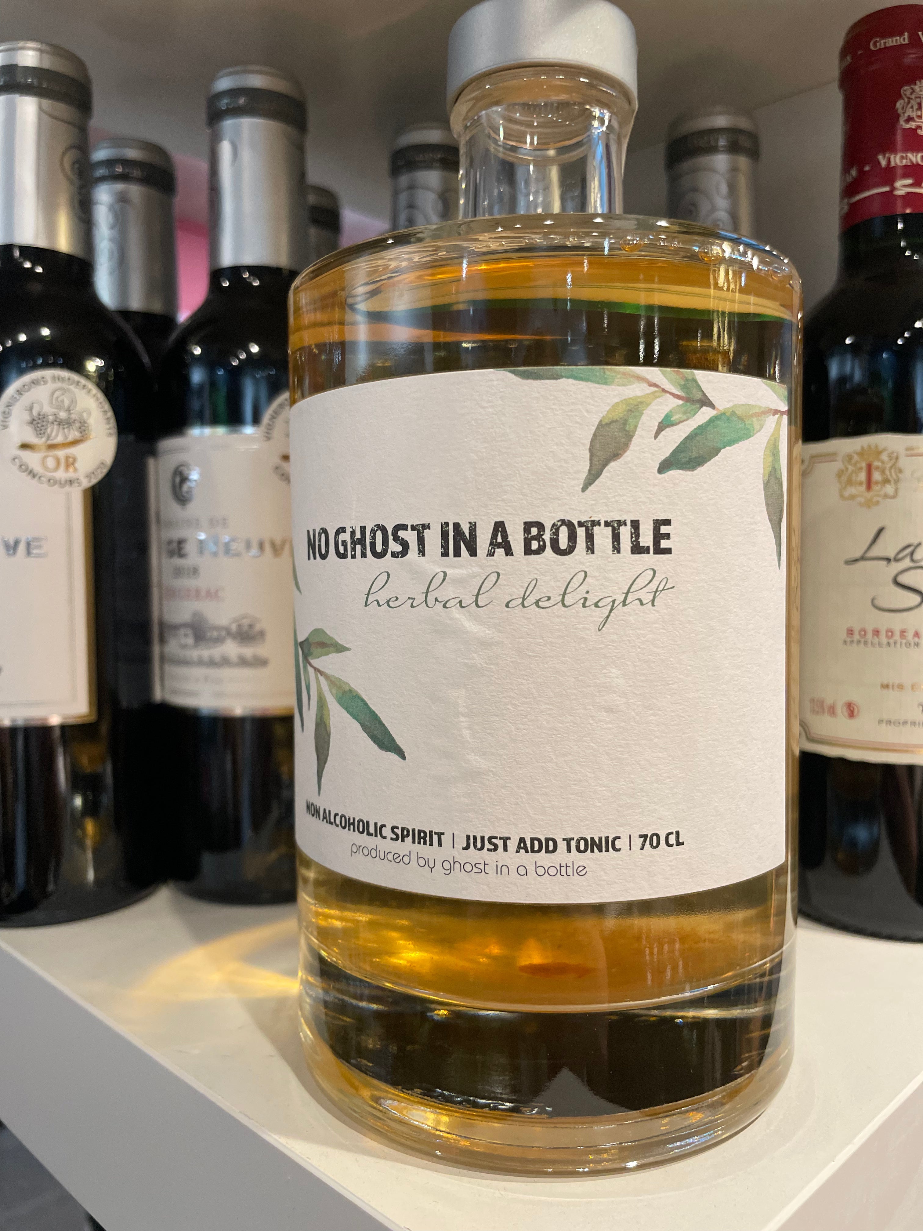 No Ghost in a Bottle – Herbal Delight (Non-alcoholic spirit)