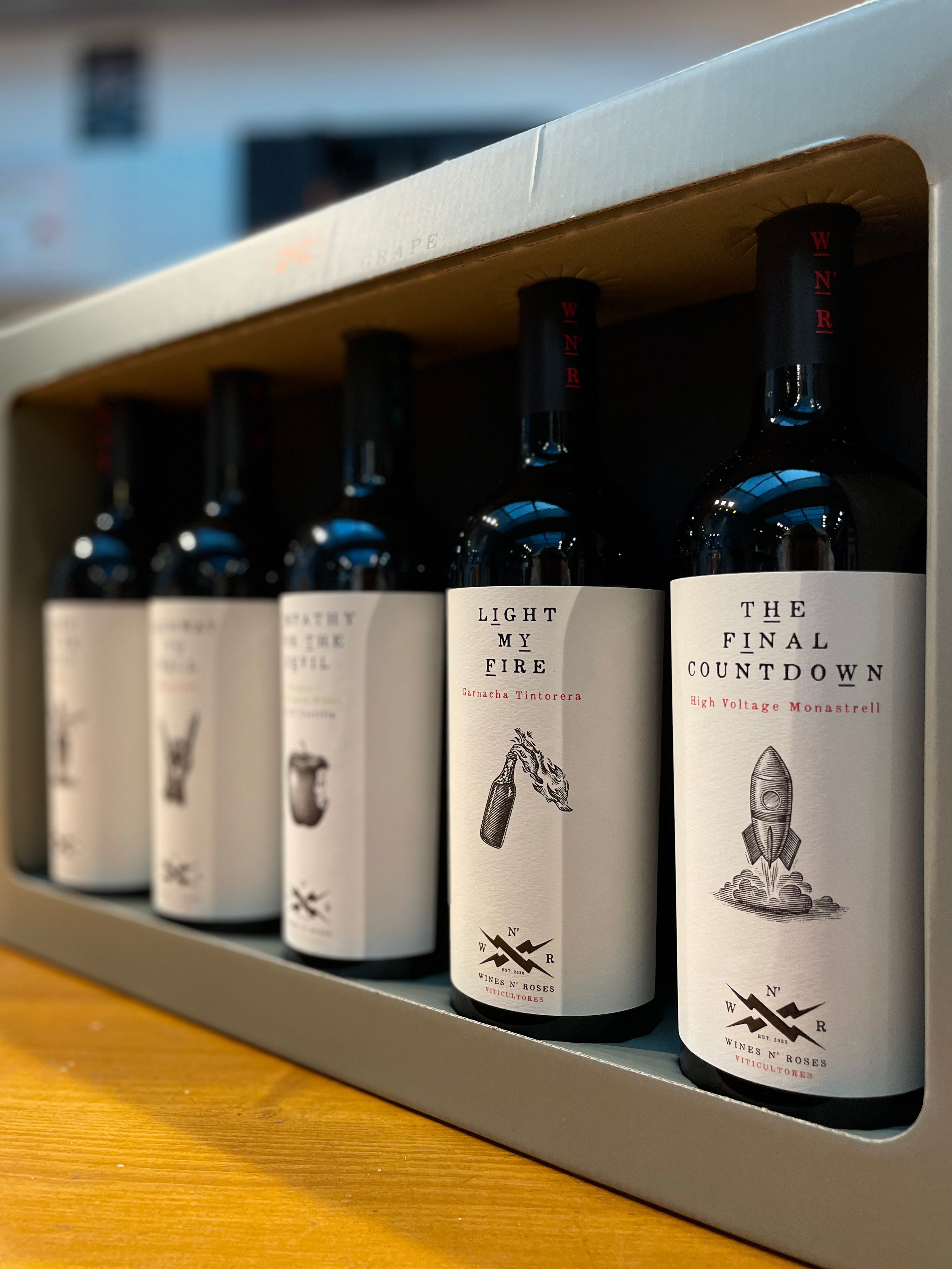 WNR – Dark Side of the Grape Wine (Limited Edition 5-flessenbox)