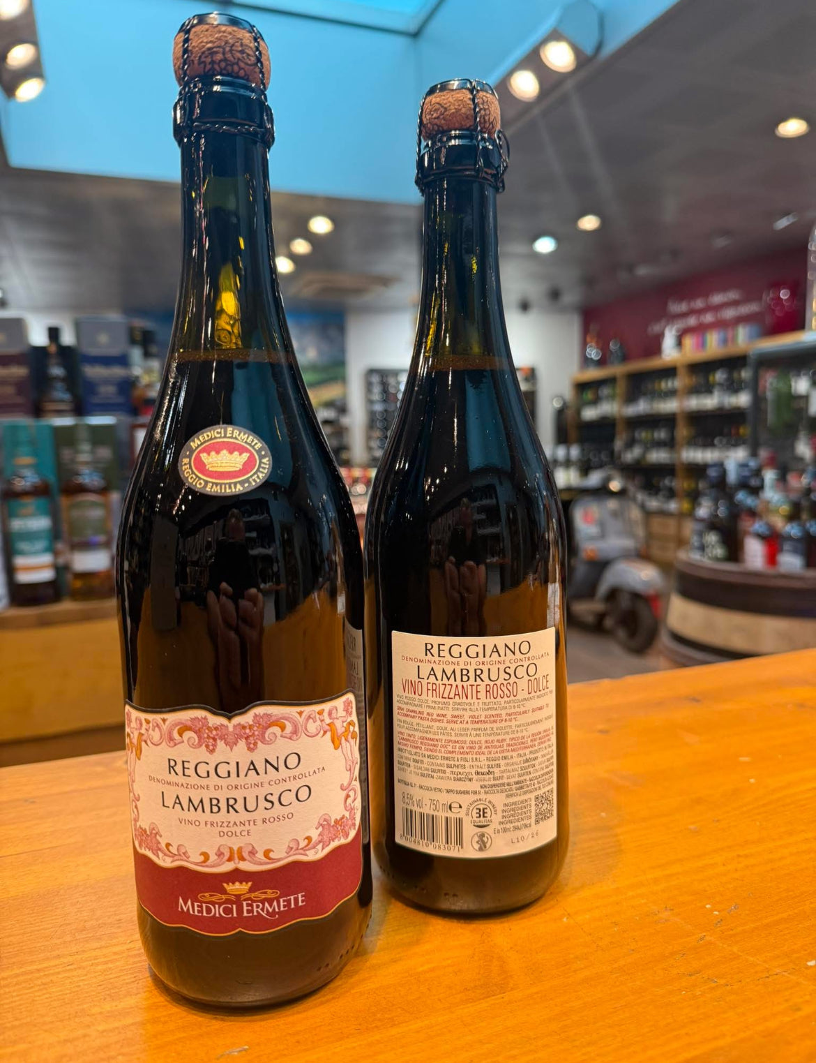 Lambrusco Reggiano Dolce Wine