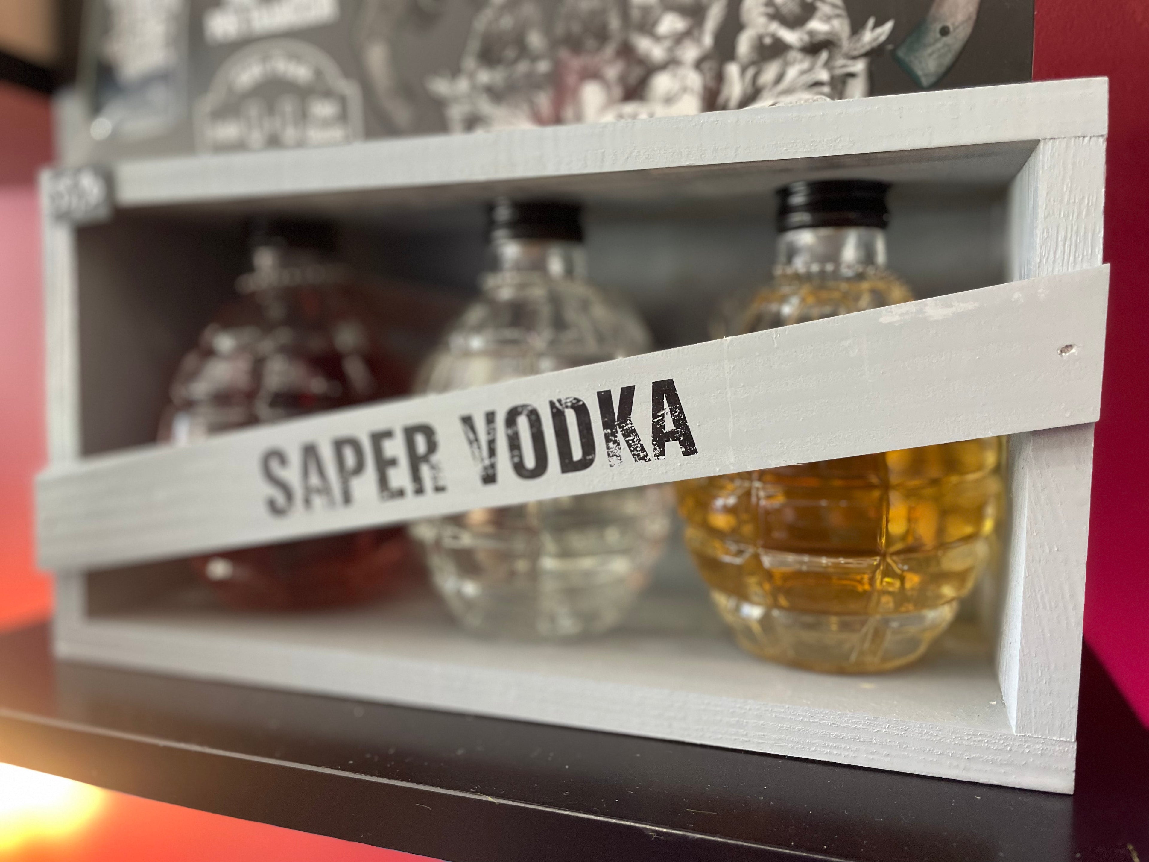 Saper Vodka giftset