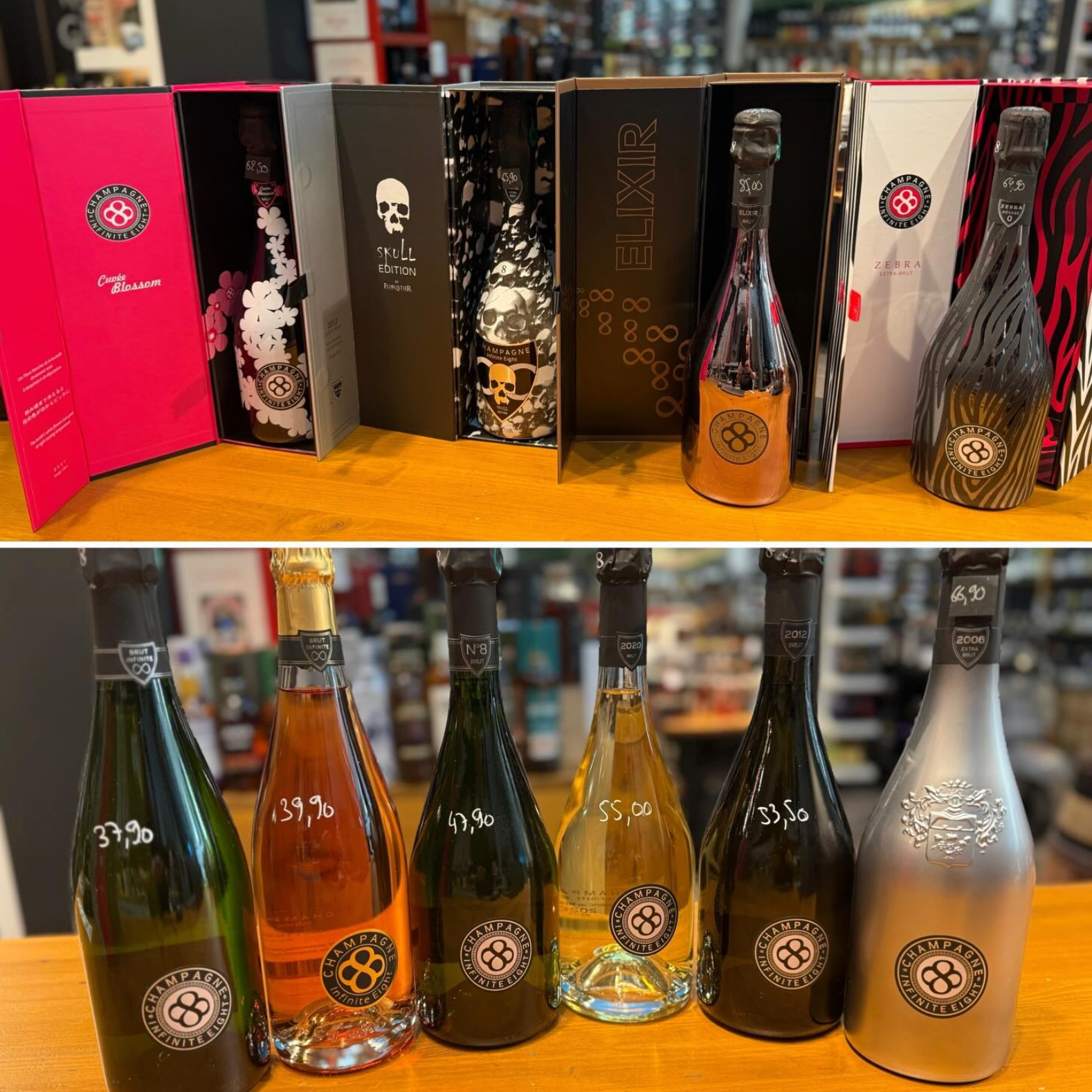 Infinite Eight Champagnes